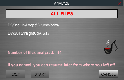 Analyze files